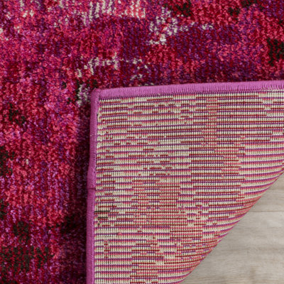 Hertzler Red Area Rug