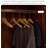 Simple And Classic Striped Wardrobe-112400193