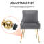 Ankeus 53 cm H Upholstered Velvet Armchair-1290100718-1290100719