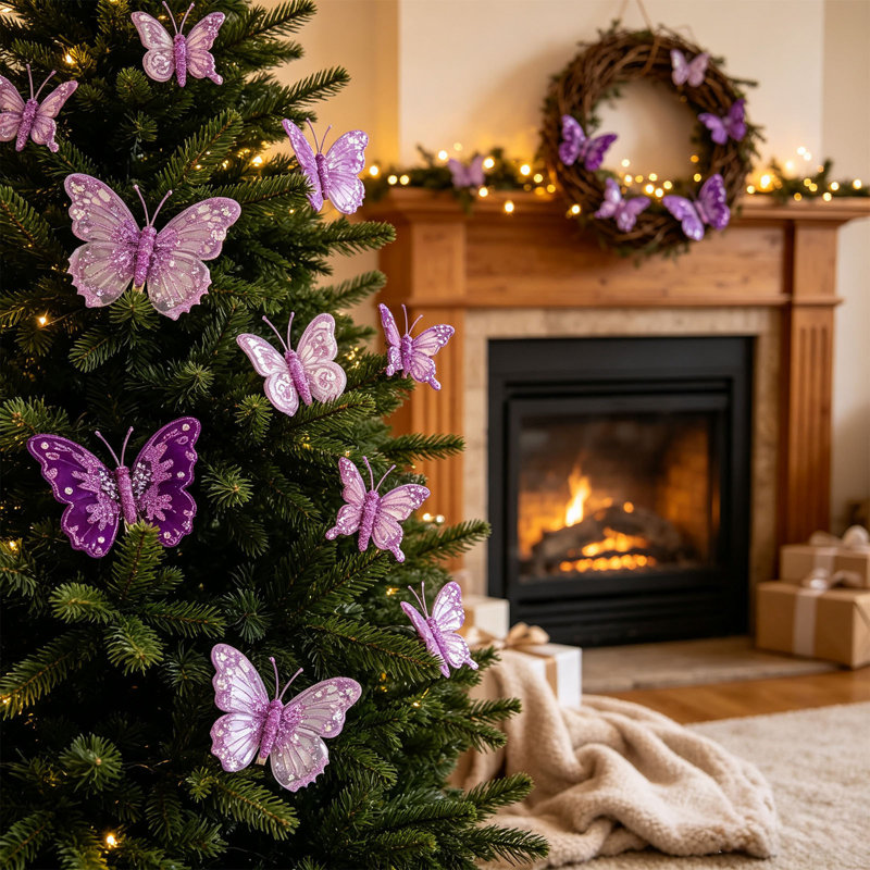 Décoration de Noël Décoration de Noël, Mauve