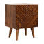 Tweedbrook 45cm W Solid Wood Bedside Table