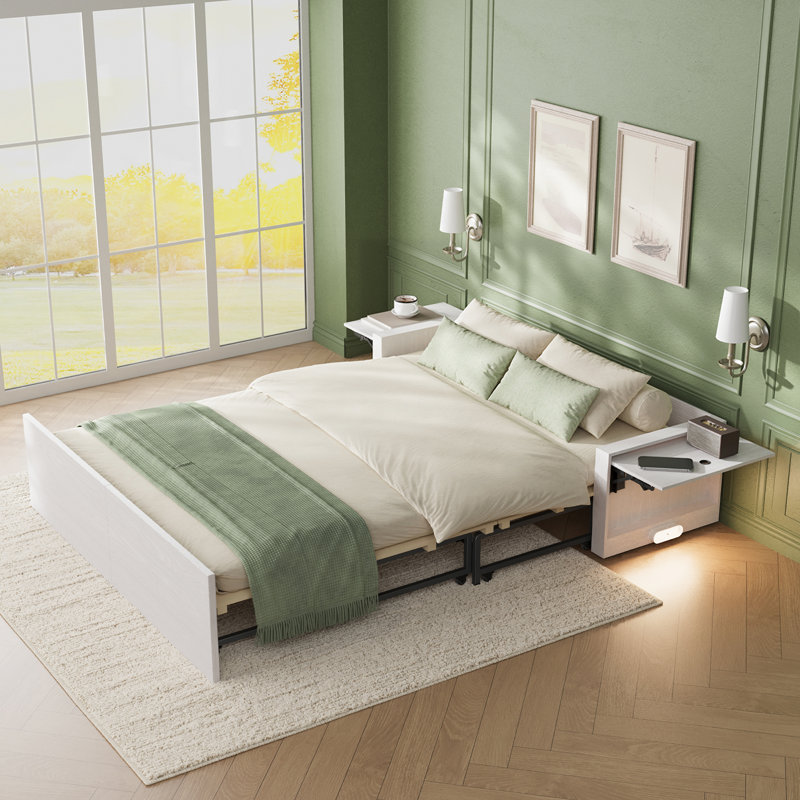 Full / Double Bed, White