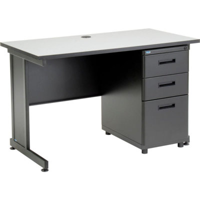 Metal Base Executive Desk