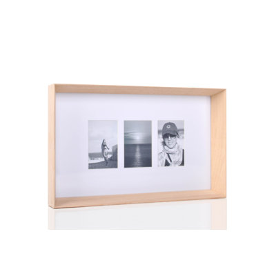 Prado Wood Bevelled Picture Frame with Mat