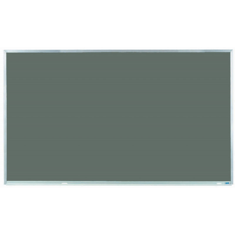 Tableau noir mural magnétique, H 3 pi x L 5 pi, Gris ardoise