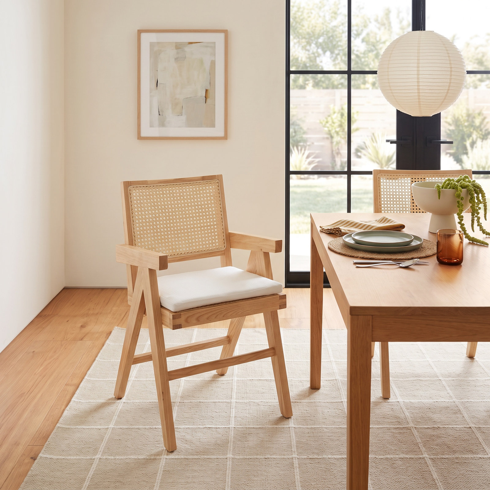 Josephina Dining Armchair, Natural