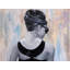 Actress Audrey Hepburn Print On Canvas