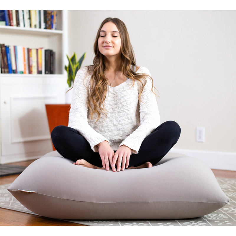 Fauteuil à billes Yogibo / d'intérieur, Gris clair