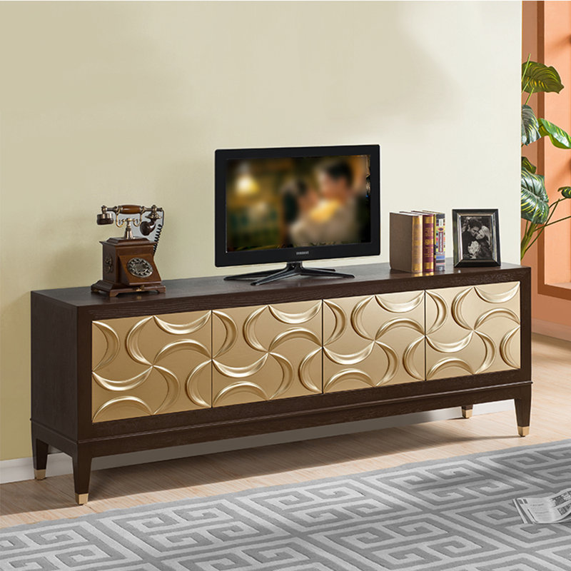 European neoclassical style TV cabinet, 62.99"