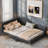 Upholstered Daybed With Headboard And Armrest-1372683363-1372683362