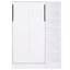 Lit simple avec tablette, teinte blanche pour les tablettes de la chambre à coucher moderne et convertible élégant - option polyvalente-2027314081-2027314086