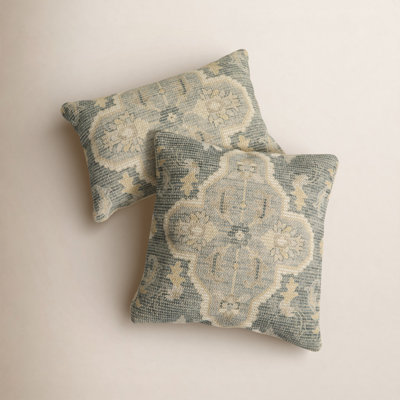 Alain 22" x 22" Embroidered Pillow Cover