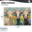 Plaque murale Billy Goats in Bright Pasture, design par Petal Prints Design-962379143