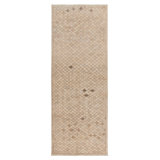 Pasha Wool Geometric Area Rug in Beige/Brown