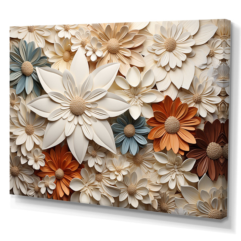 «Elegant Minimalisme Florals In Every Season II», reproduction sur toile, Toile tendue, H 30 po x l 40 po
