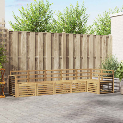 306cm Wide Patio Sectional Set