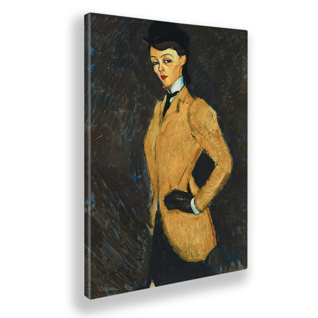 Acrylbild Der Amazon von Amedeo Modigliani