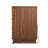 Modern Nightstand Set of 2 with Charging Station, 3 Drawer End Table with USB Ports & Power Outlets, Walnut-1493028930