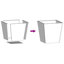Ensemble de 2 jardinières de jardin en acier laminé à froid anthracite-1858859900-1858859891-1858859890