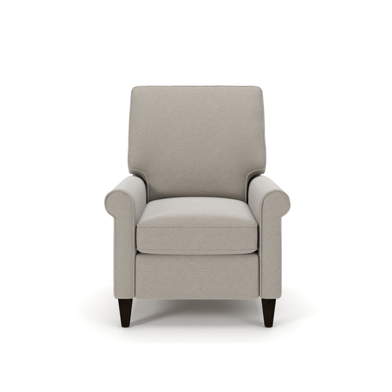 Molly Upholstered Pushback Recliner, Drusky Linen