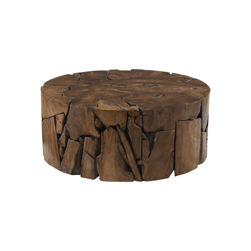 Teak Chunk Coffee Table