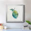 Happy Lime - Reproduction d'art sur toile encadrée-112195879-112195897