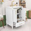 Meuble-lavabo moderne 24 po avec lavabo en céramique, charnières à fermeture douce, tiroir et tablette réglable-1426143189