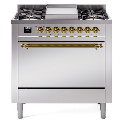 Cuisinière mixte 36 po ILVE Nostalgie II