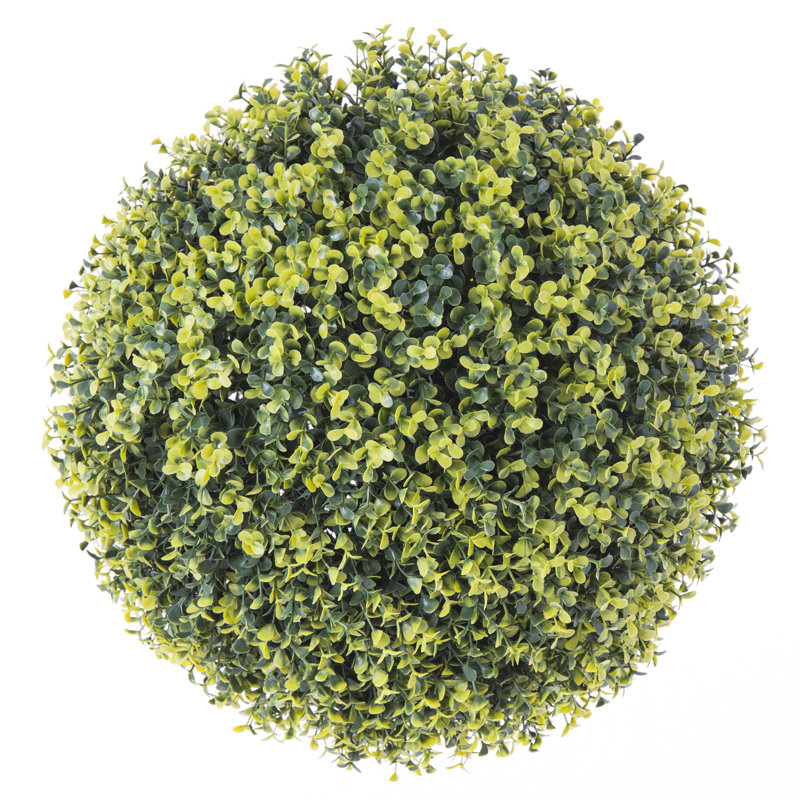 Faux Hedge, 40cm H x 40cm W x 40cm D, Green/Lime