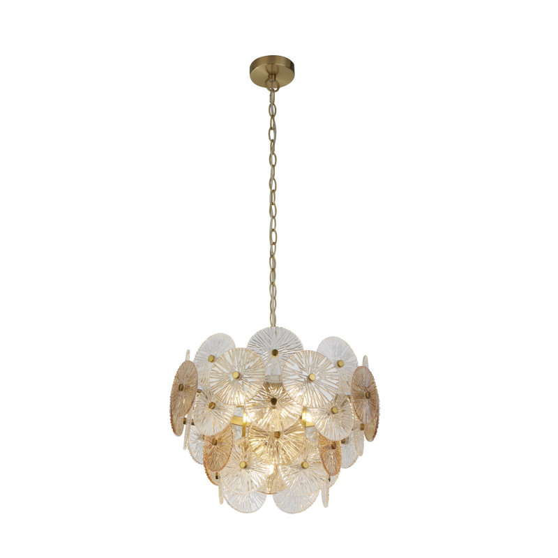Gatsby 5 - Light Waggon Wheel Chandelier
