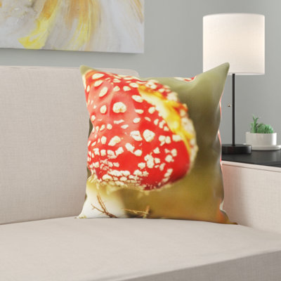 Coussin champignon champignon