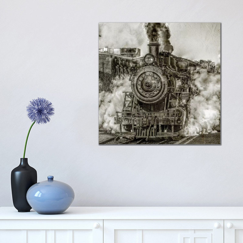 Along The Tracks II by Kimberly Allen - Wrapped Canvas Gallery-Wrapped Canvas Giclée