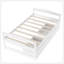 Lit plateforme simple avec deux tiroirs-115693397