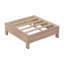 Ensemble de canapé modulaire d'extérieur en aluminium 7 personnes avec repose-pieds Noralee-132834867