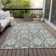 Machine Washable Indoor/Outdoor Husby ACN2200 Bohemian Rug