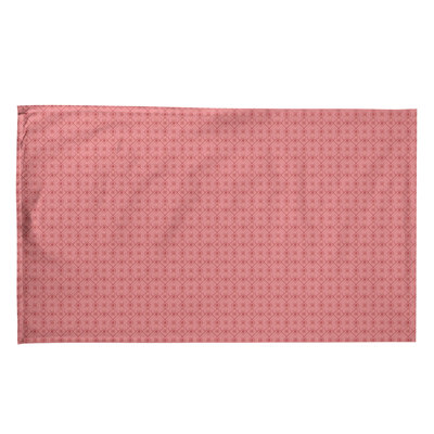 Serviette de thé à motif napperon monochrome