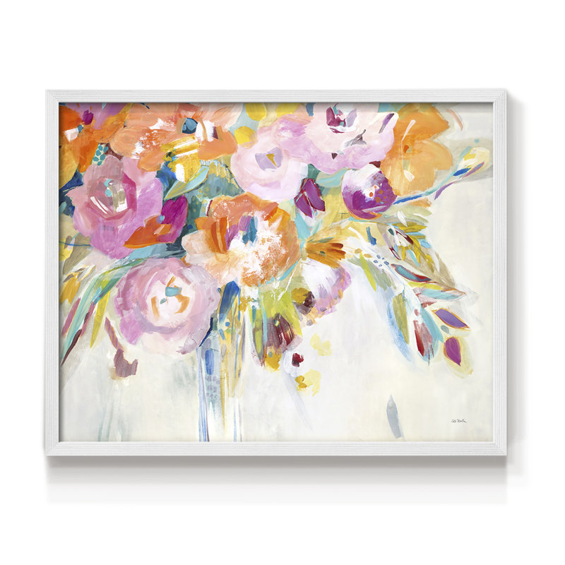 Dance Lessons -Framed Print - Restickable, 16" H x 20" W, White