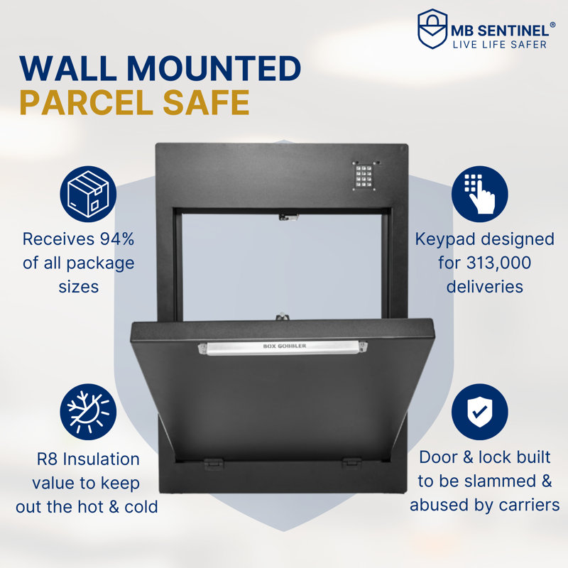 Package Drop with Magnetic Closure