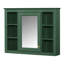 Armoire de salle de bain murale à miroir - moderne 35 po x 27,5 po avec espace de rangement supplémentaire-686000363