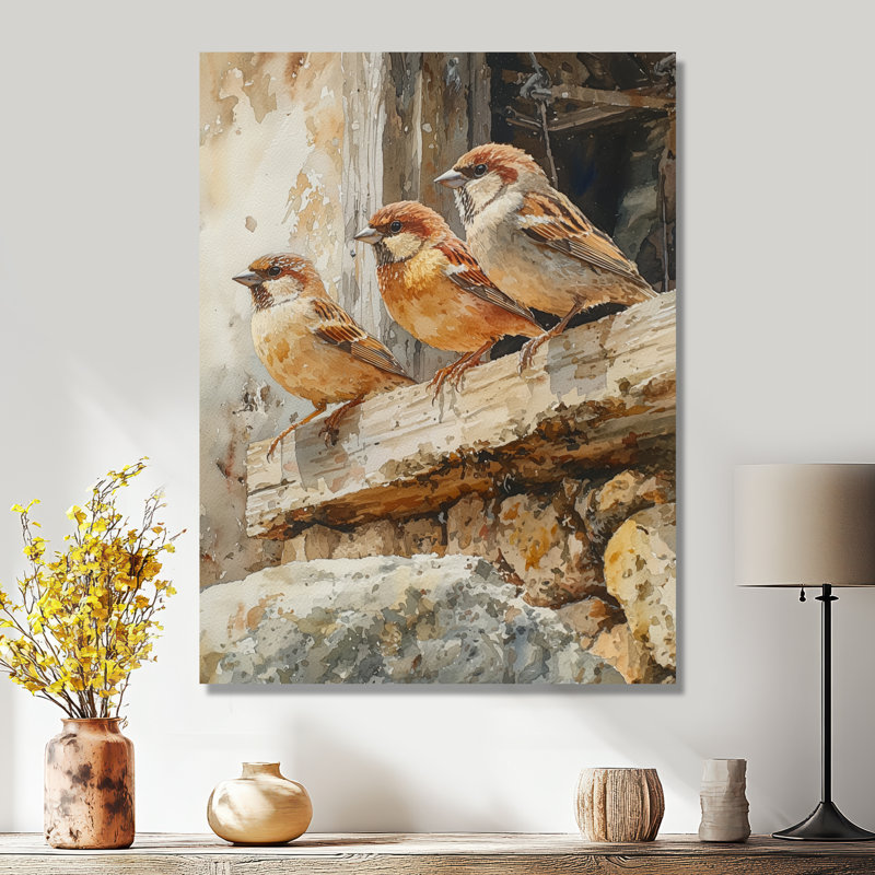 Fyffe - Animals Wall Art, Toile tendue, Ne s’applique pas, H 20 po x l 12 po