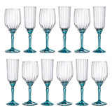 Florian Stemware - Blue