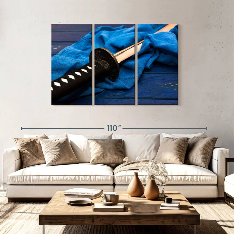 Mait Samurai Sword, 48" H x 74" W