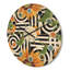 Horloge murale en bois Floral Botanical II-63892007
