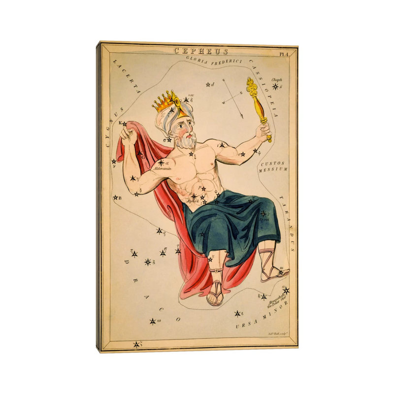 Cepheus by Sidney Hall - Wrapped Canvas Gallery-Wrapped Canvas Giclée, 20.32 cm H x 30.48 cm W