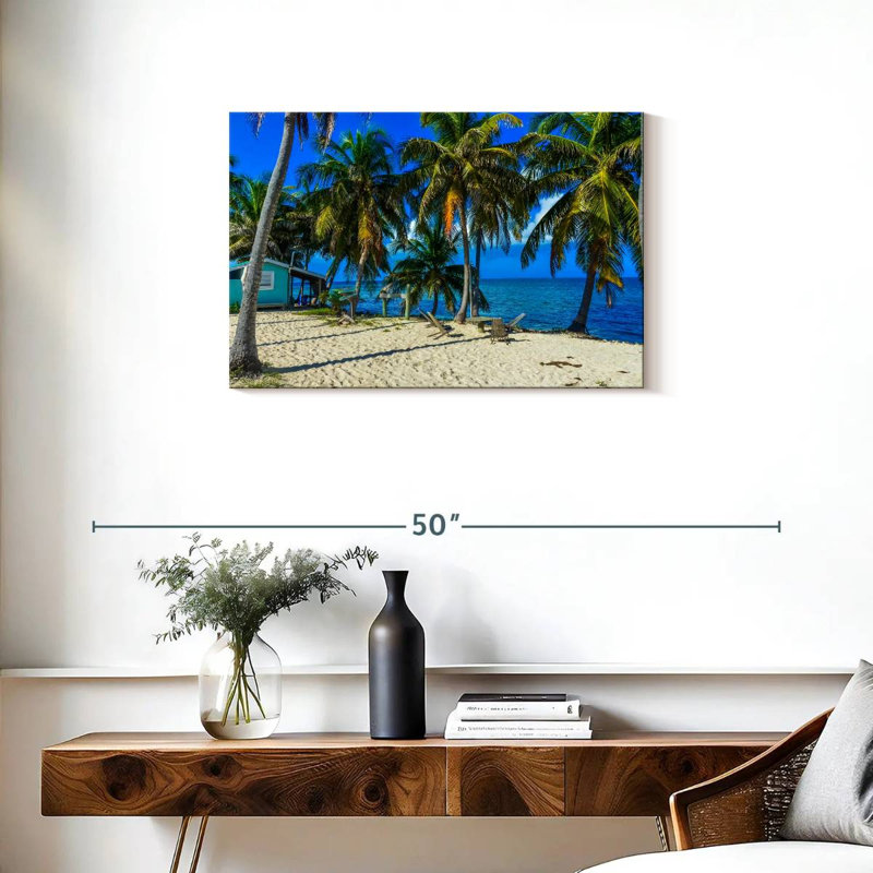 Gillard Belize Cayes, 20" H x 30" W