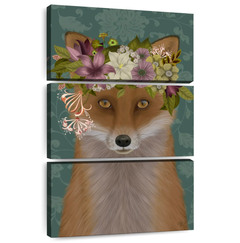 Brampt Fox Bohemian, 45" H x 28" W
