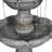 48.4" H Double Tier Outdoor Garden Fountain