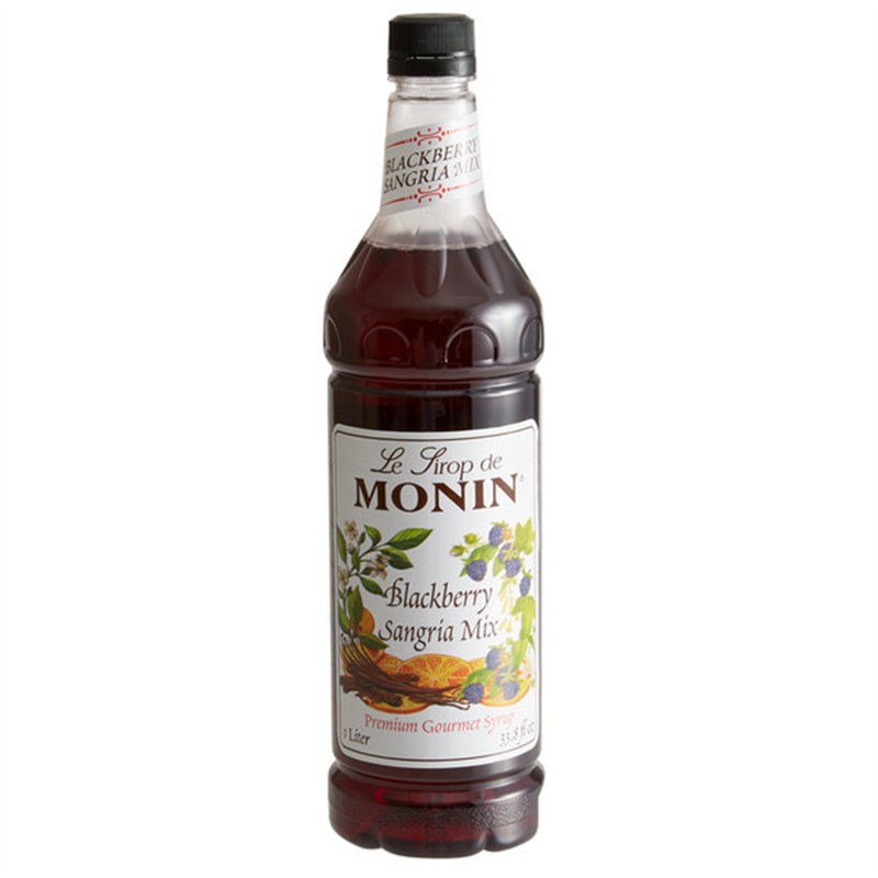 Mélange de sangria Monin Premium Blackberry 1 litre 544SYPFR125F
