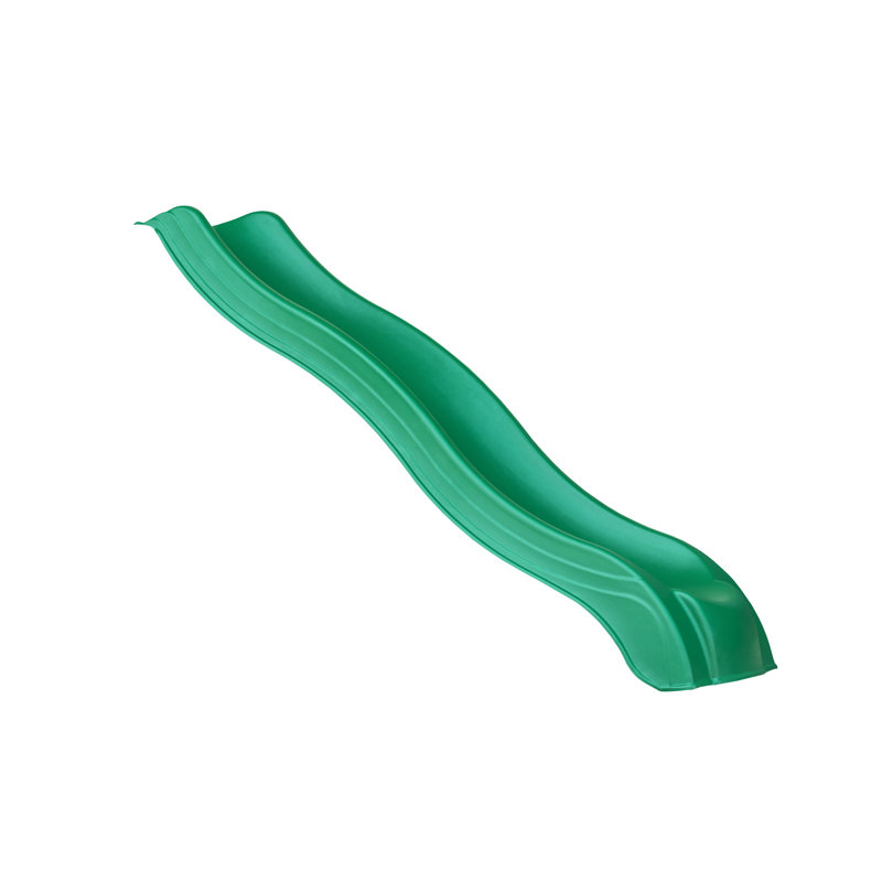 Ready To Build Custom Alpine Wave Slide for 5' Deck, Forest Green