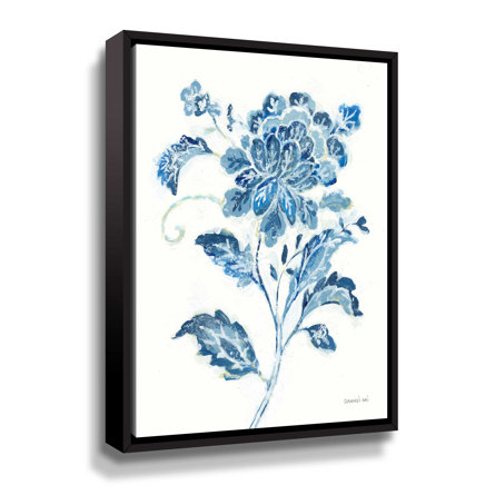Exotic Elegance Floral III Gallery Wrapped Canvas